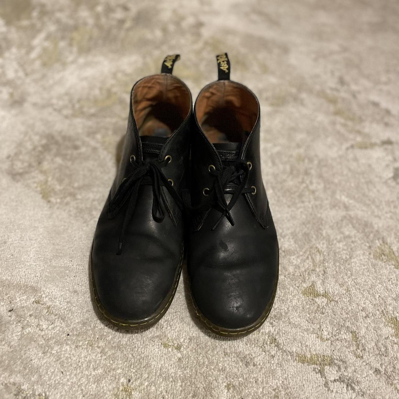 Dr.Martens men’s Cabrillo leather shoes, worn but in... - Depop