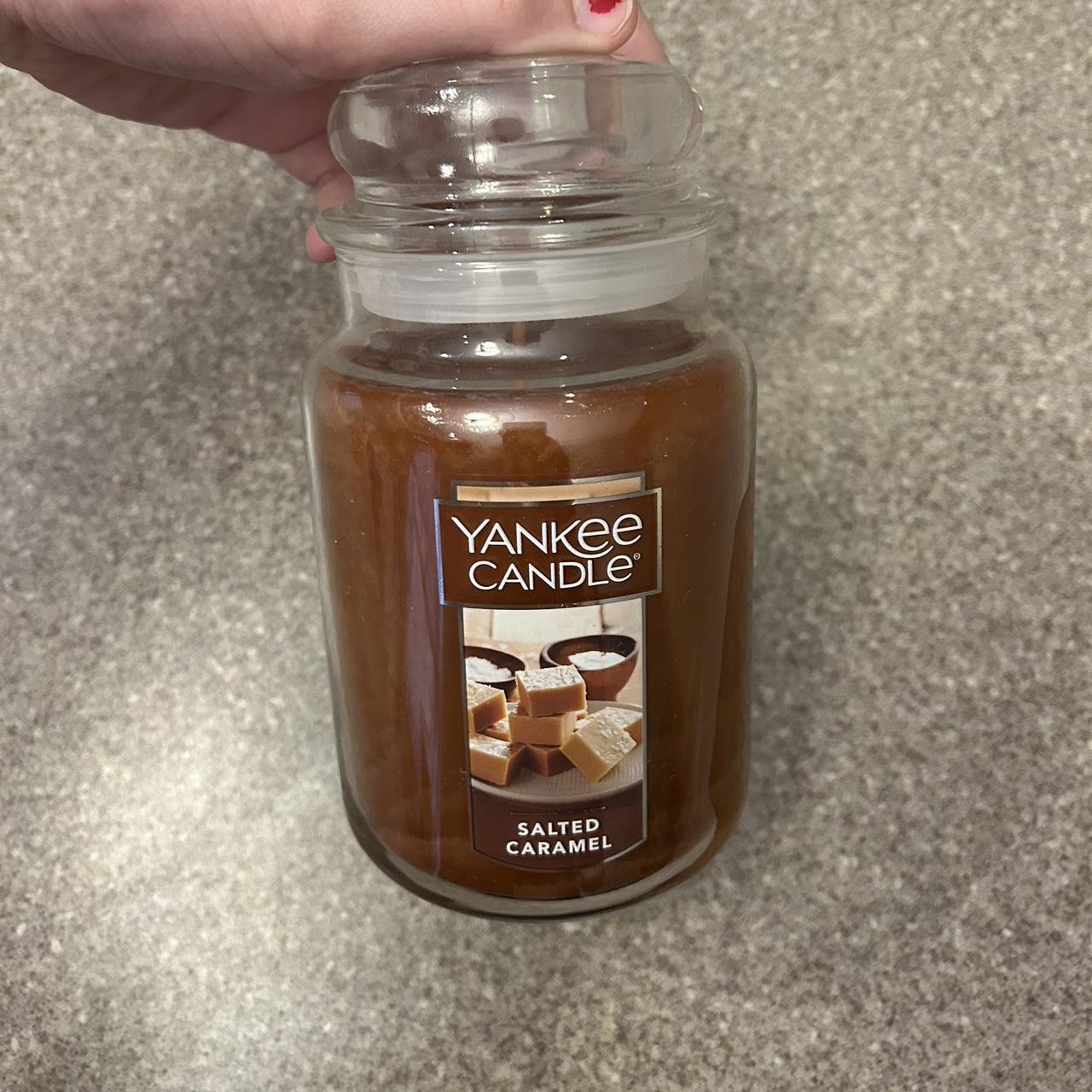 Salted Caramel Yankee Candle Brand new! Depop
