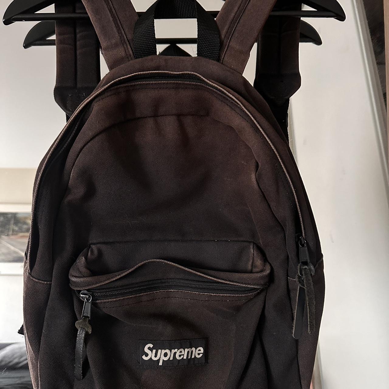 Sun Faded Supreme Backpack #Backpack #Thrifted # - Depop