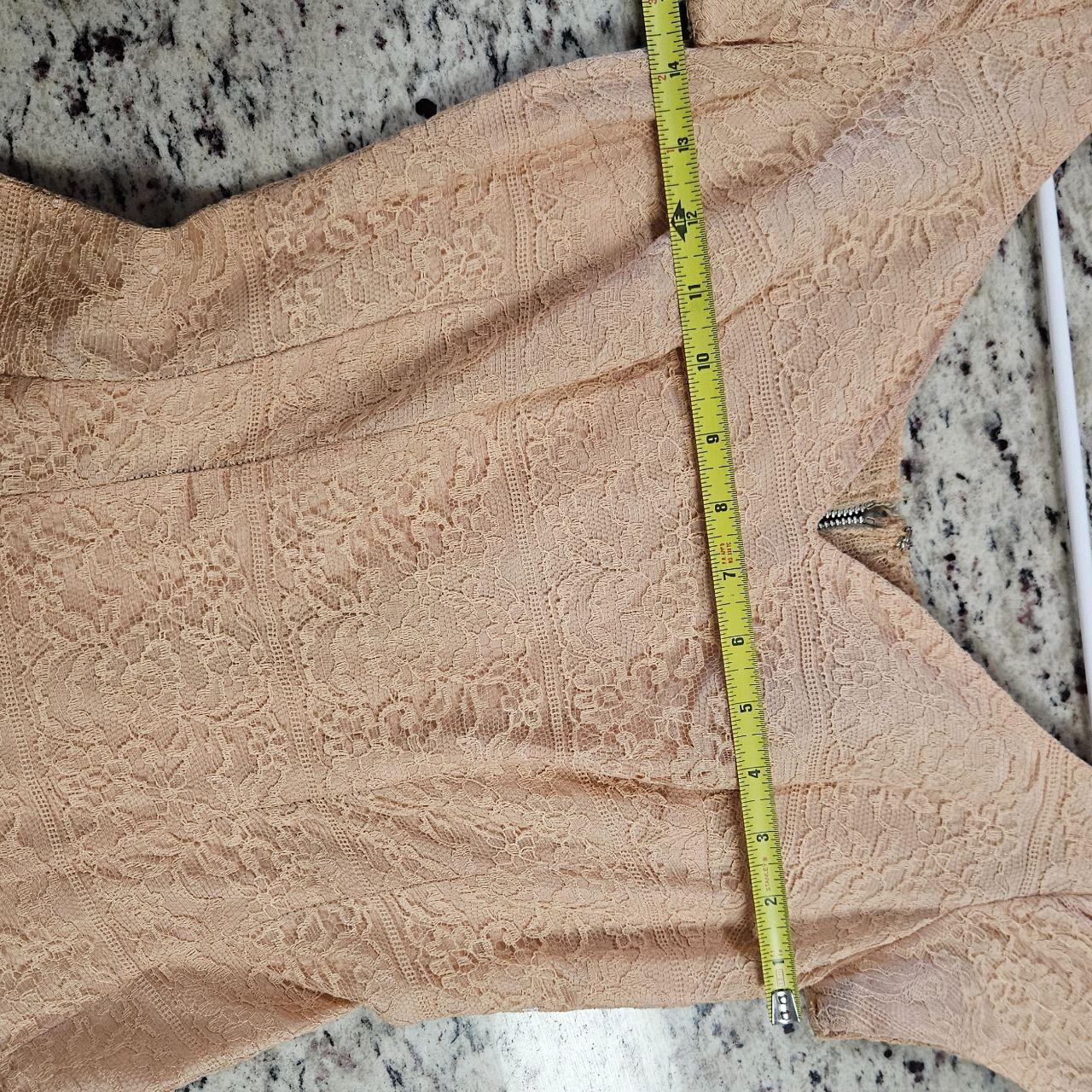 Source Unknown Women's A-line Dress - Tan/Orange … - image 6