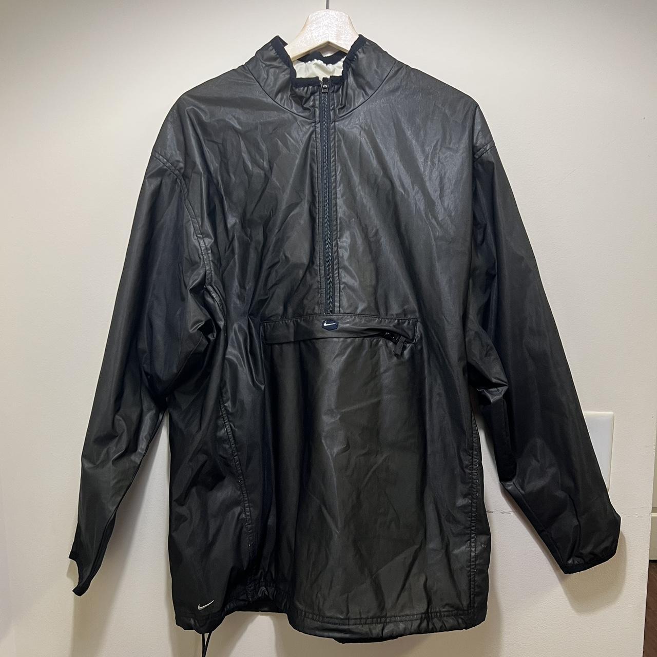 Nike half on sale zip rain jacket