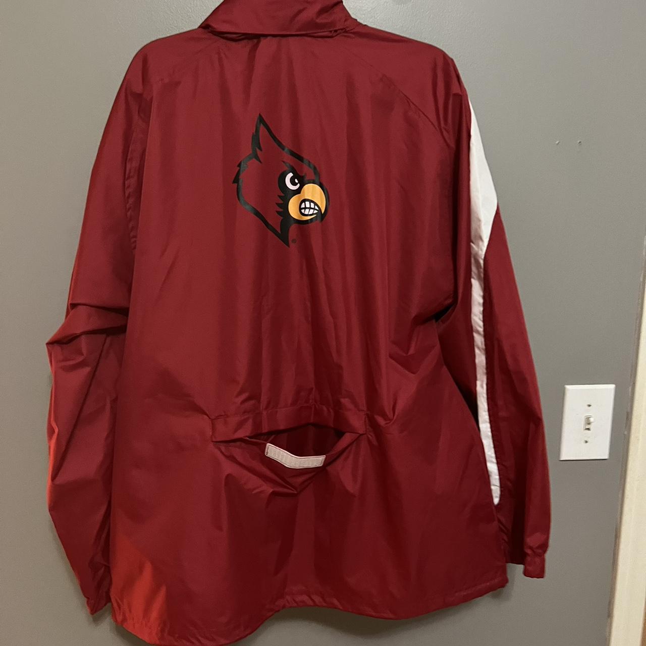 Vintage Louisville Cardinals Jacket Size Small Just - Depop