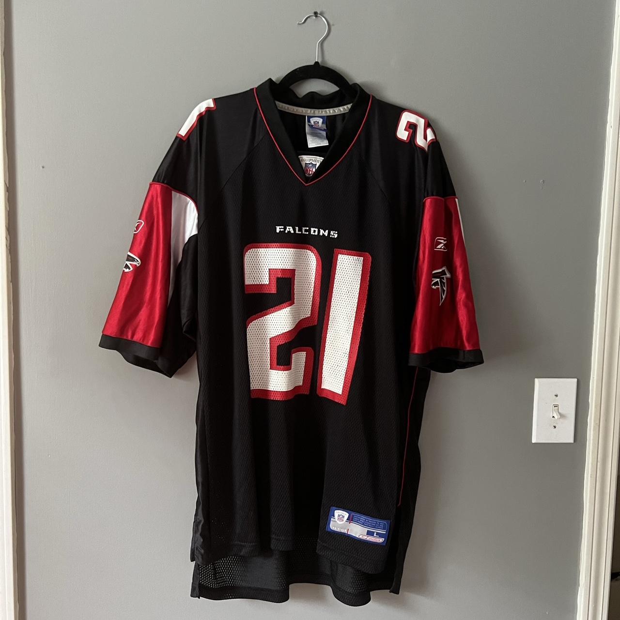 atlanta falcons game used jersey