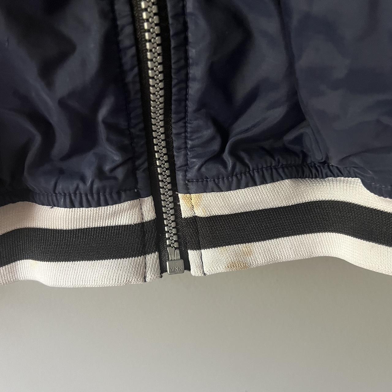 Inside Out Nike Jacket part of zipper broken, slight... - Depop