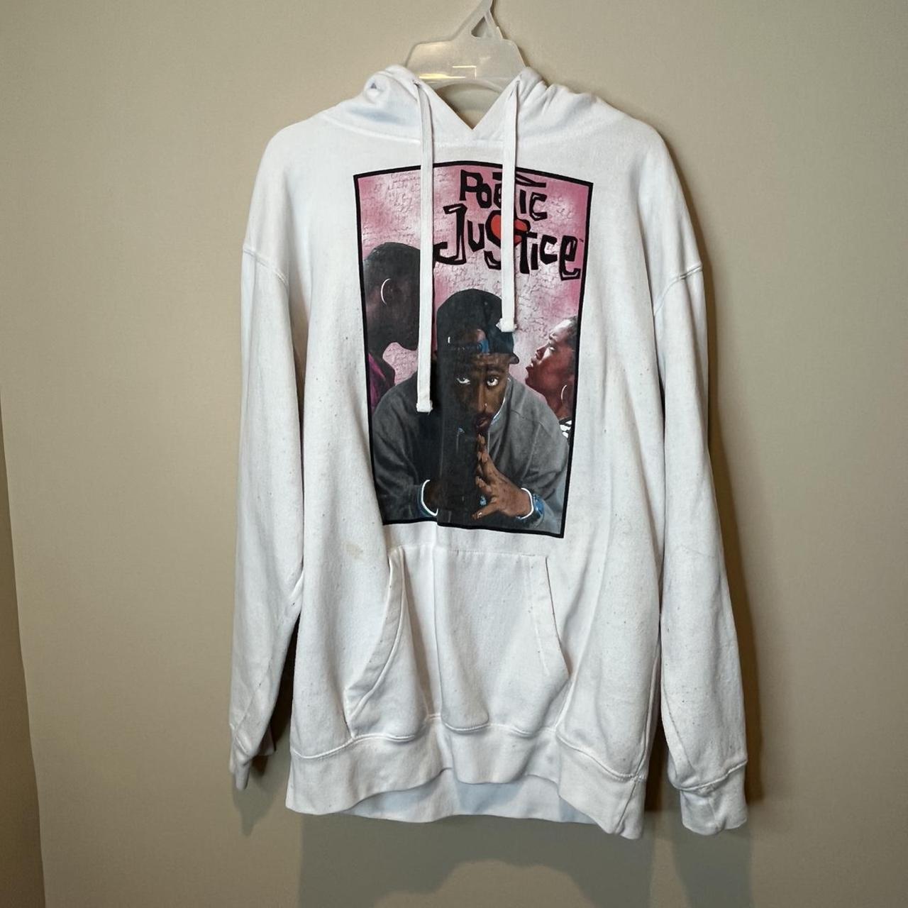 Pink poetic justice shop hoodie