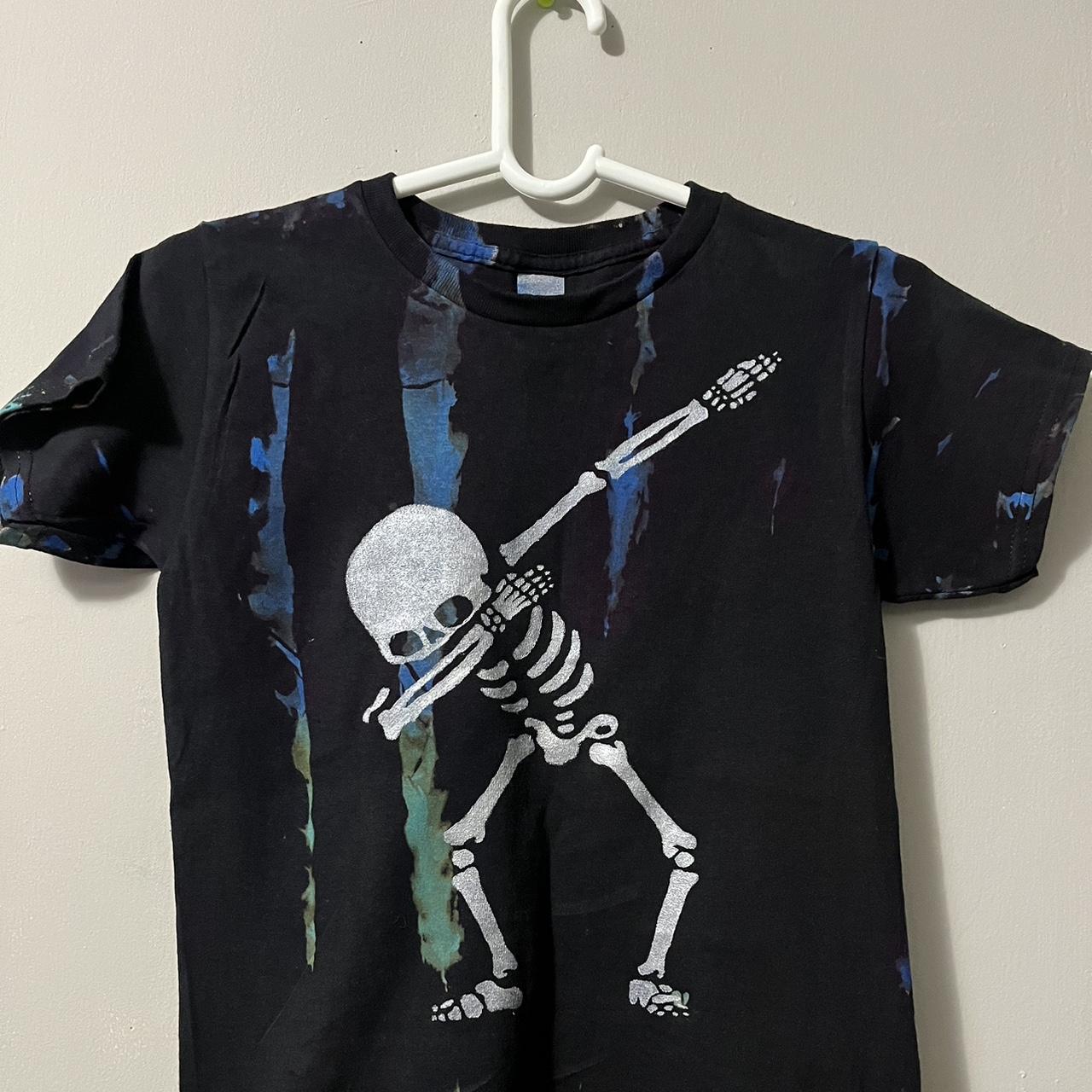 トップス MIDAS skull print gimmick L/S T-shirt MIDAS skull print gimmick L/S T-shirt GISM. Punk t shirt