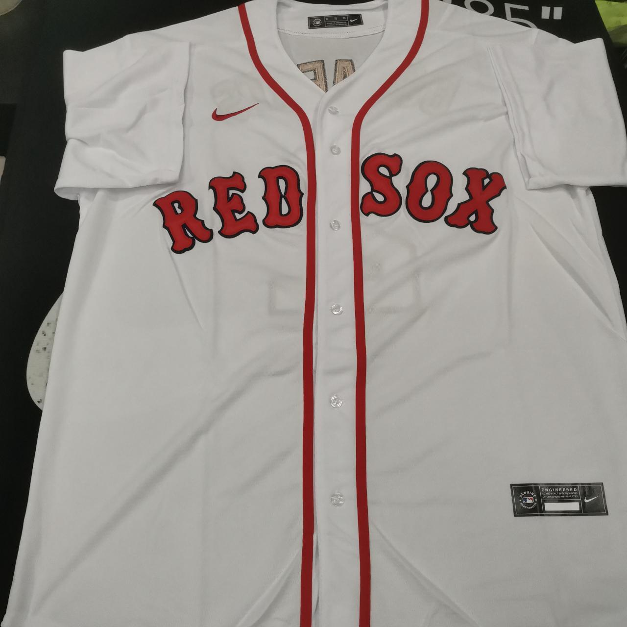 Nike / Men's Boston Red Sox Xander Bogaerts #2 Gray T-Shirt
