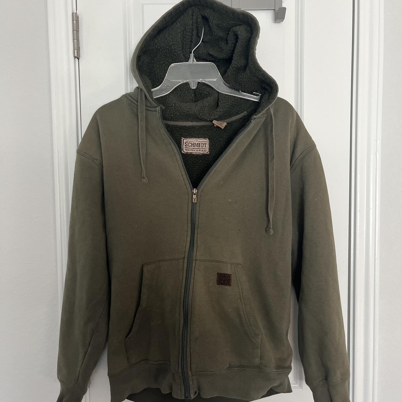 Green Work Jacket Carhartt Detroit Jacket Dupe Great... Depop