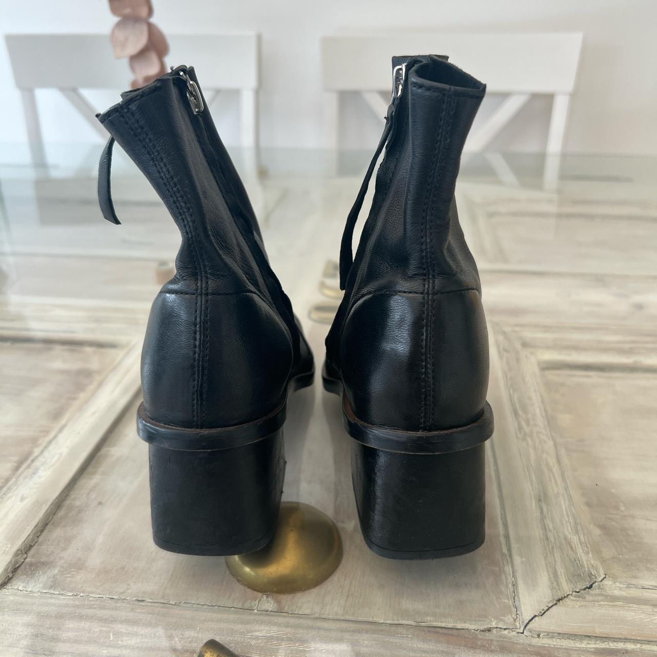 topshop green boots