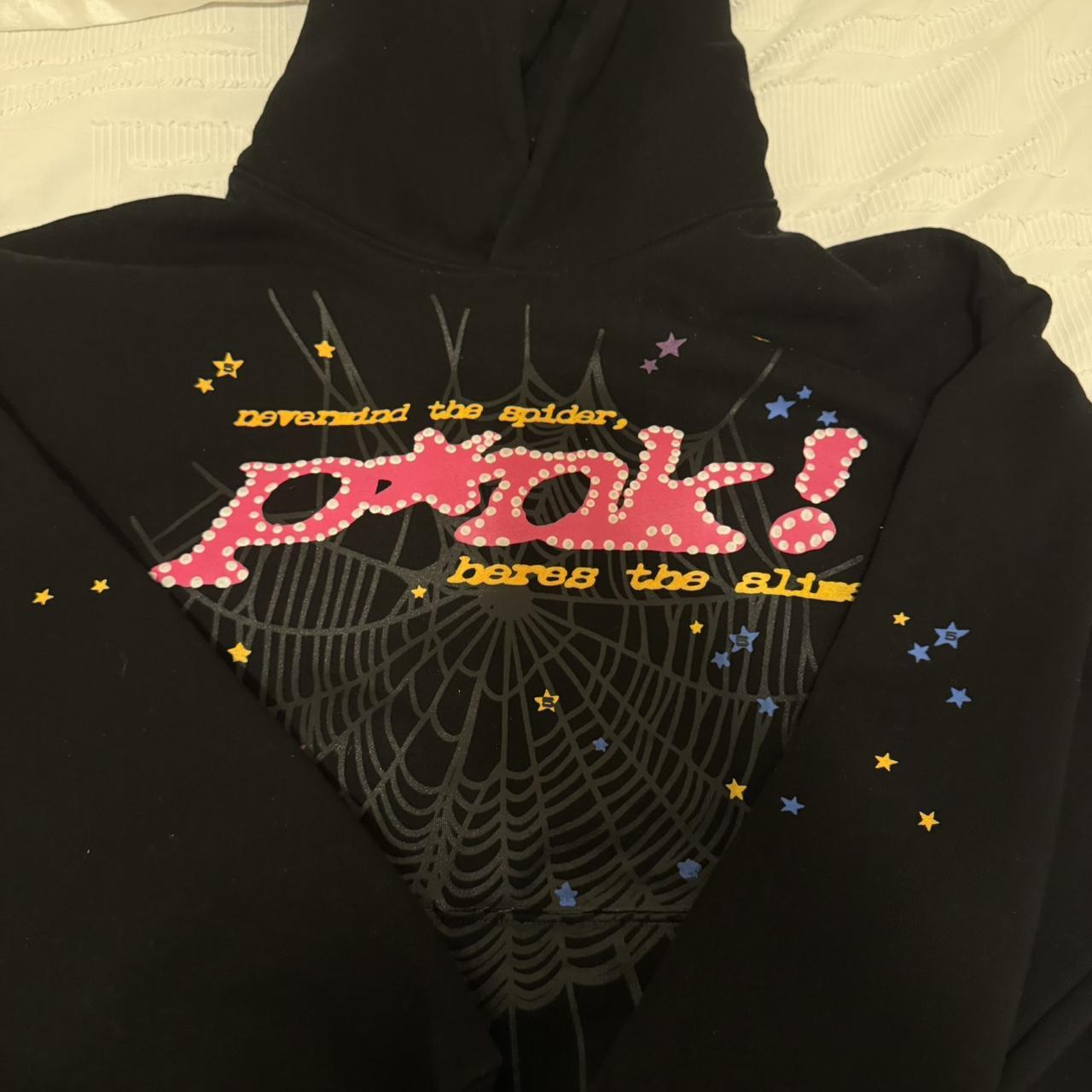 ままま Sp5der Spider worldwide hoodie-s Brown Sp5der Web Hoodie Spider Worldwide Size Large | eBay