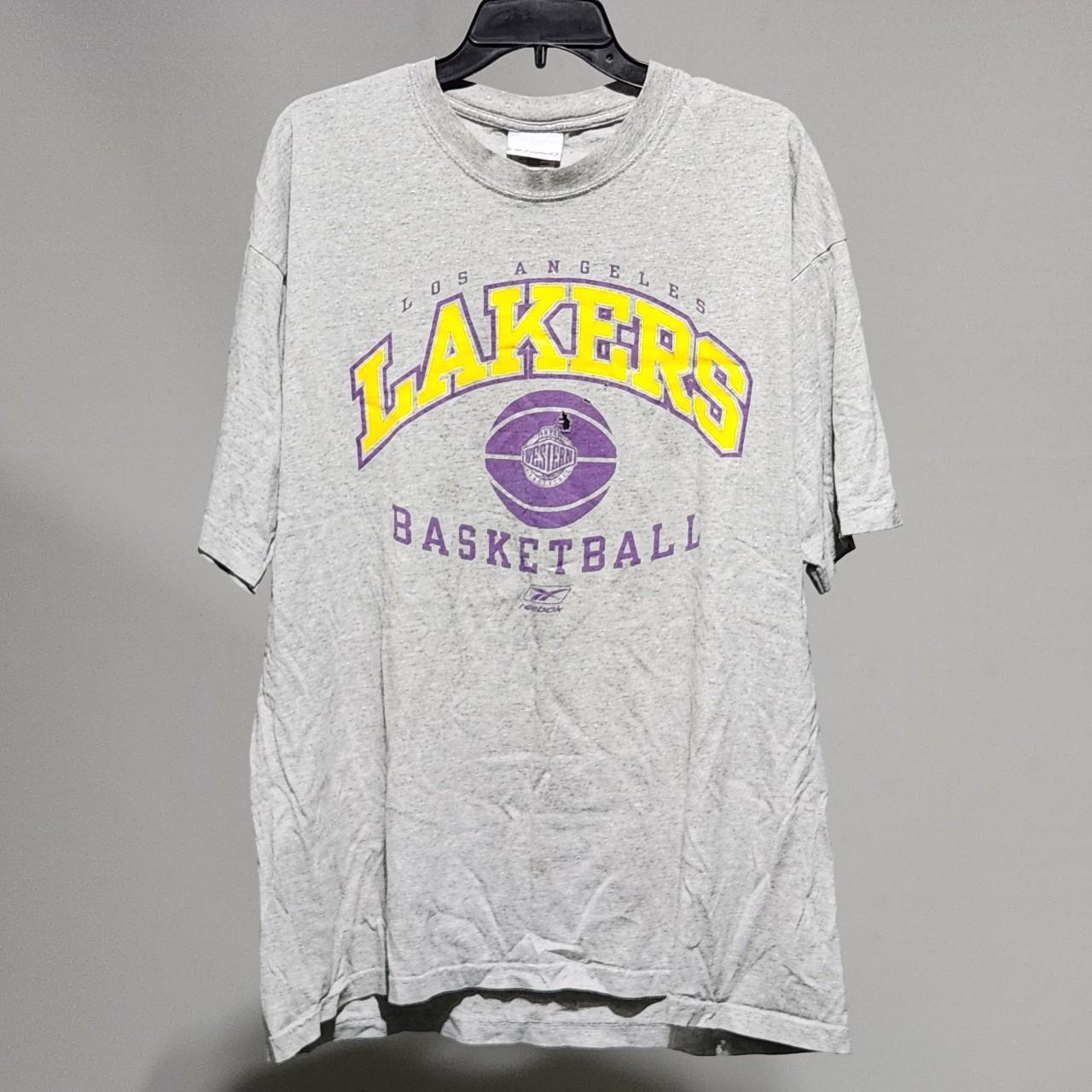 Vintage Y2K Reebok Los Angeles Lakers Graphic T Shirt - L – Jak of all  Vintage