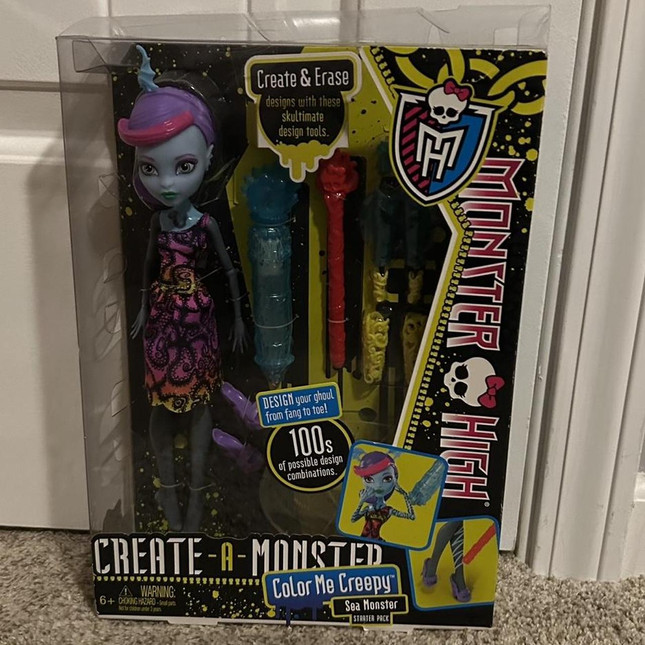 Monster High Color Me Creepy Sea Monster doll... - Depop