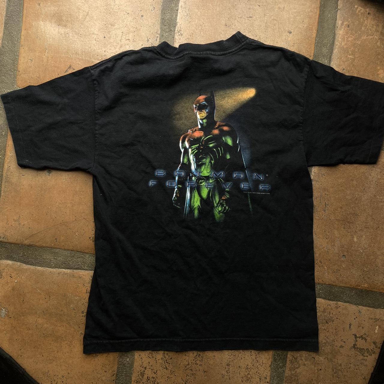 batman forever movie t shirt 1995 vintage retro... - Depop