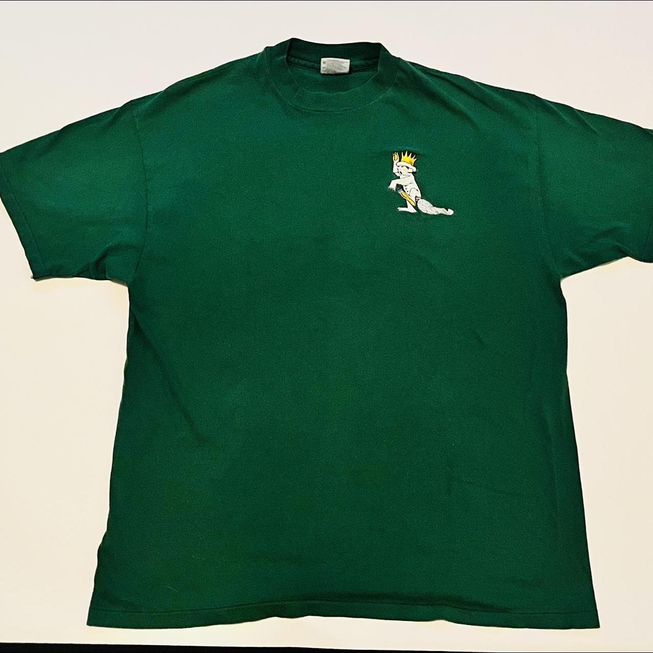 Hanes Men's Green T-shirt | Depop