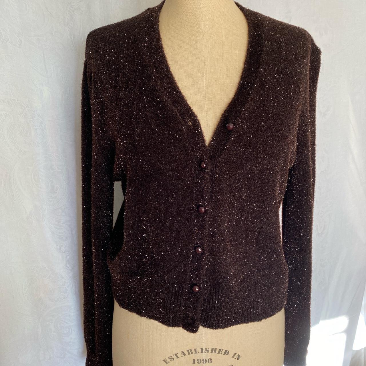 Ann Taylor Women's Brown Cardigan | Depop