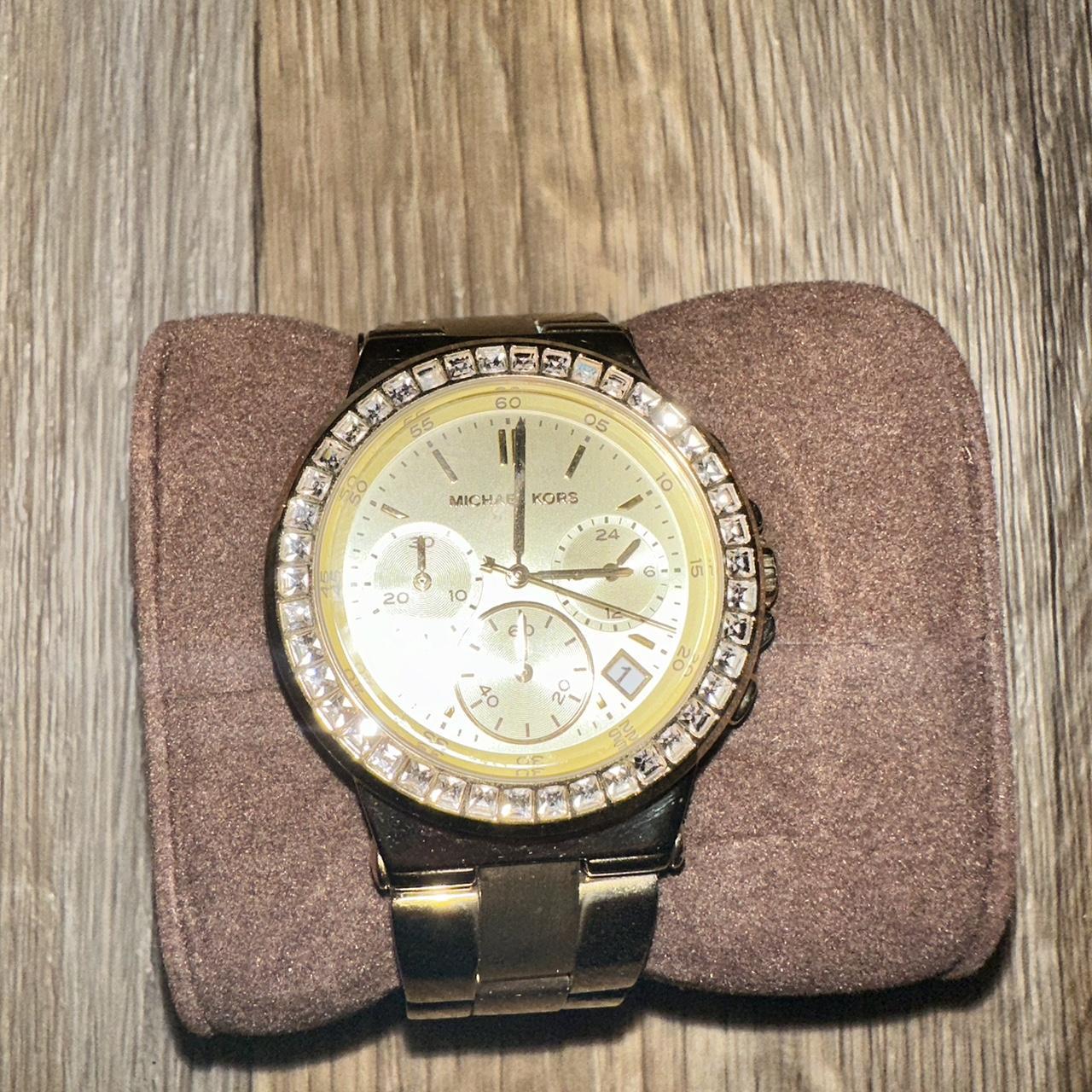 Michael kors studded watch best sale