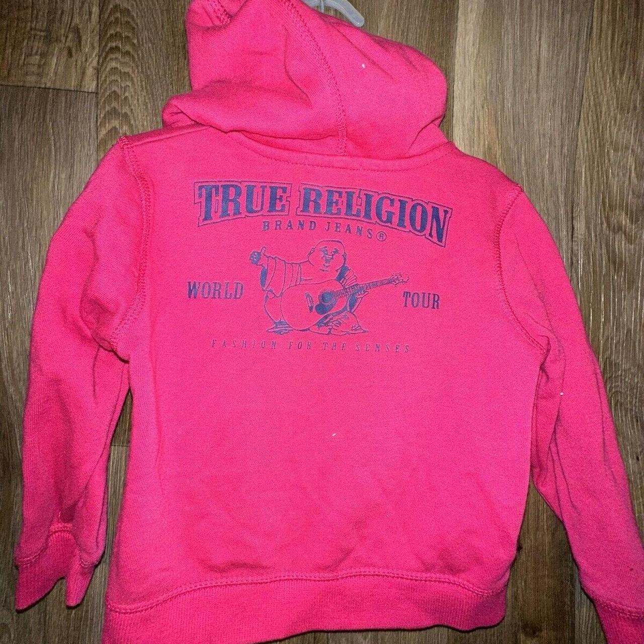 Pink true religion fashion jumper