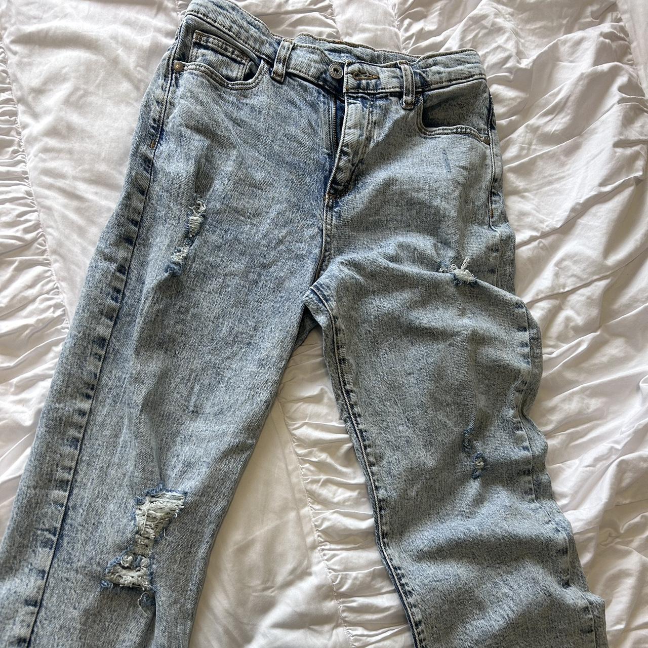 Target Blue and Grey Jeans | Depop