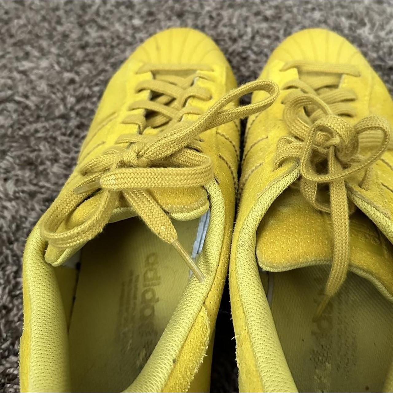 Yellow on sale suede adidas