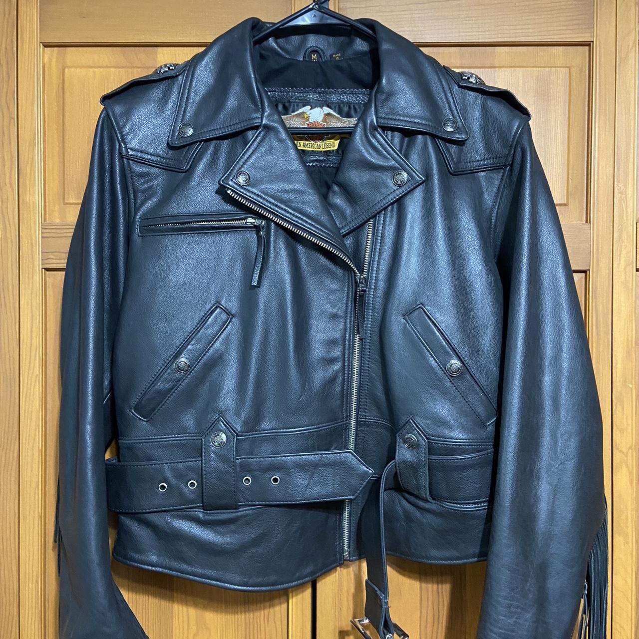 Harley Davidson cheapest Medium Leather Men’s Motorcycle Jacket An American Legend