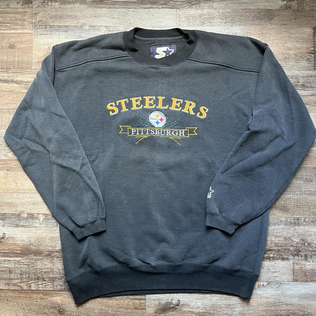 90's Pittsburgh Steelers Crewneck Sweatshirt Size L