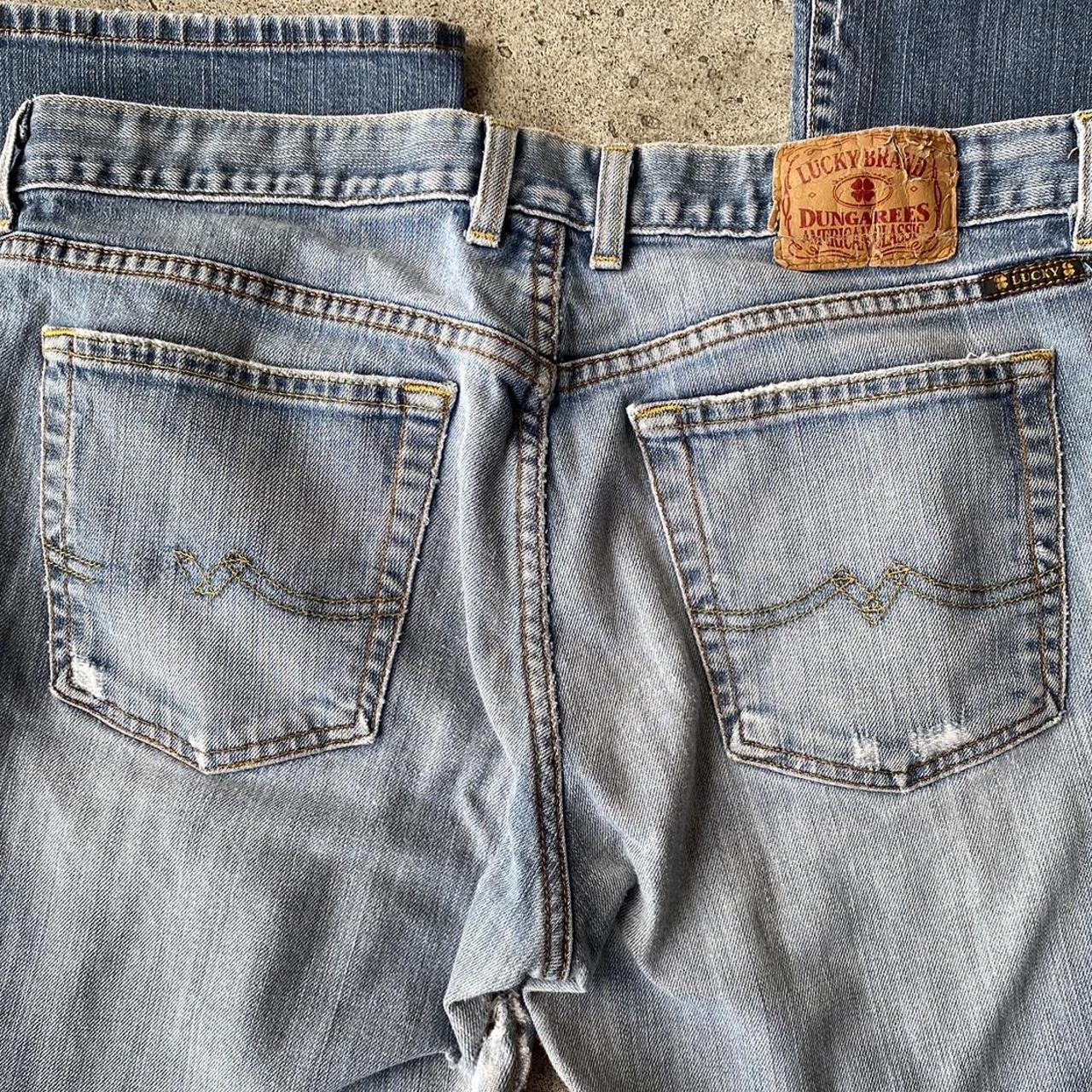 Lucky Brand Women's Blue Jeans | Depop