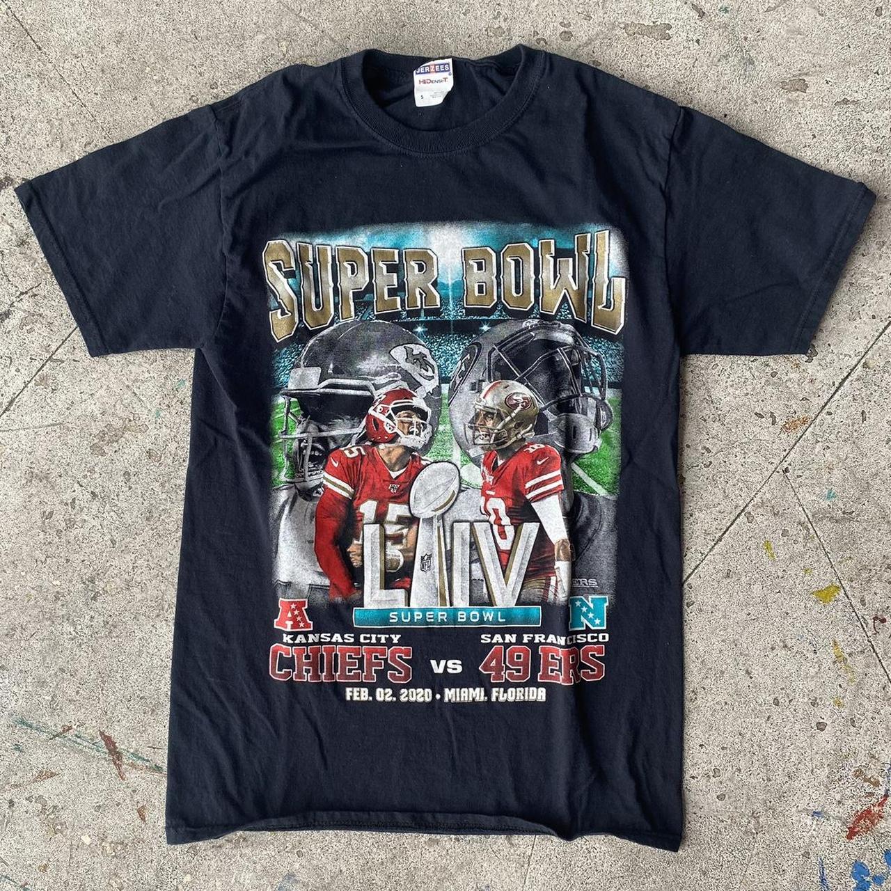 Jerzees Super Bowl 2020 Tee - - - Size S Width: - Depop