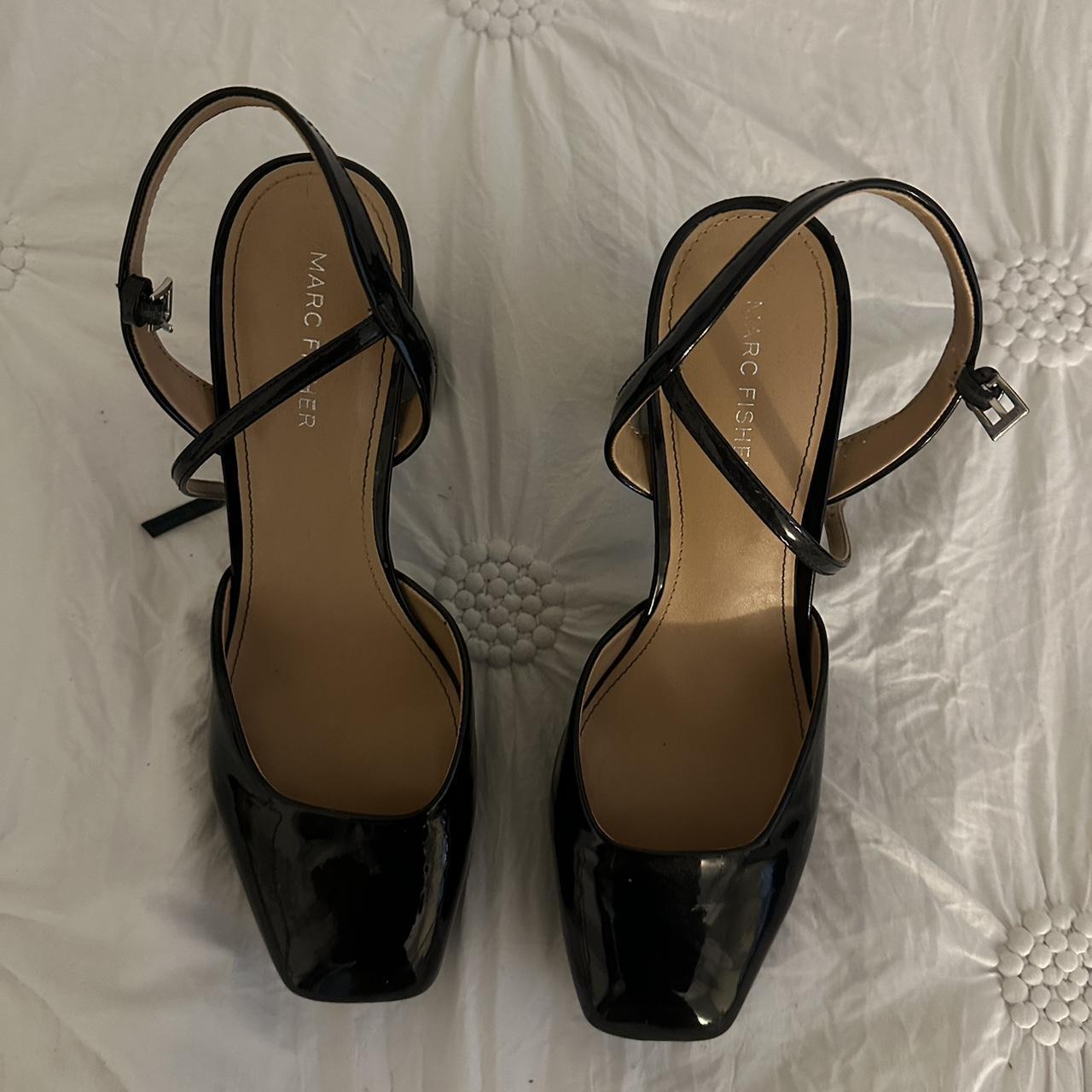marc fisher blue heels