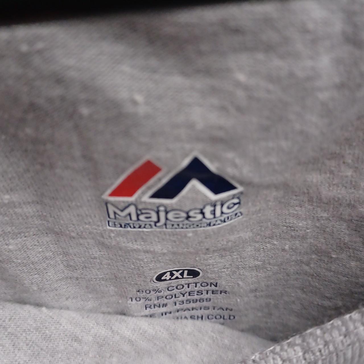 Majestic Athletic Men's Shirt - White - XXXXL