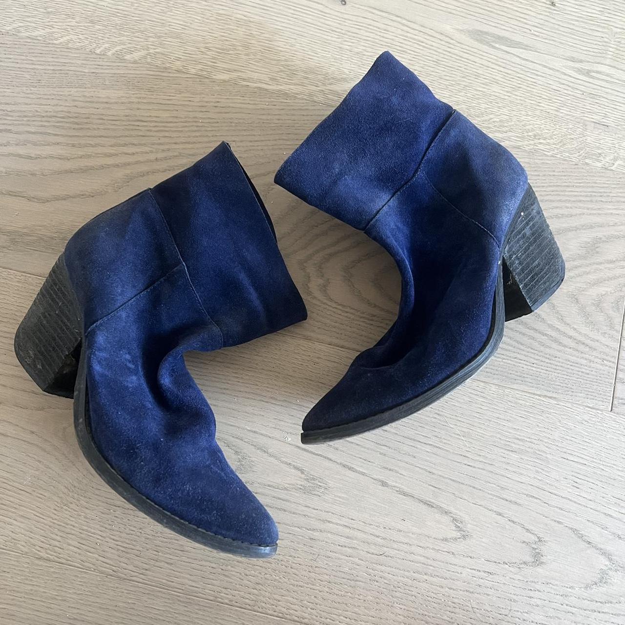 Aldo blue hotsell suede boots