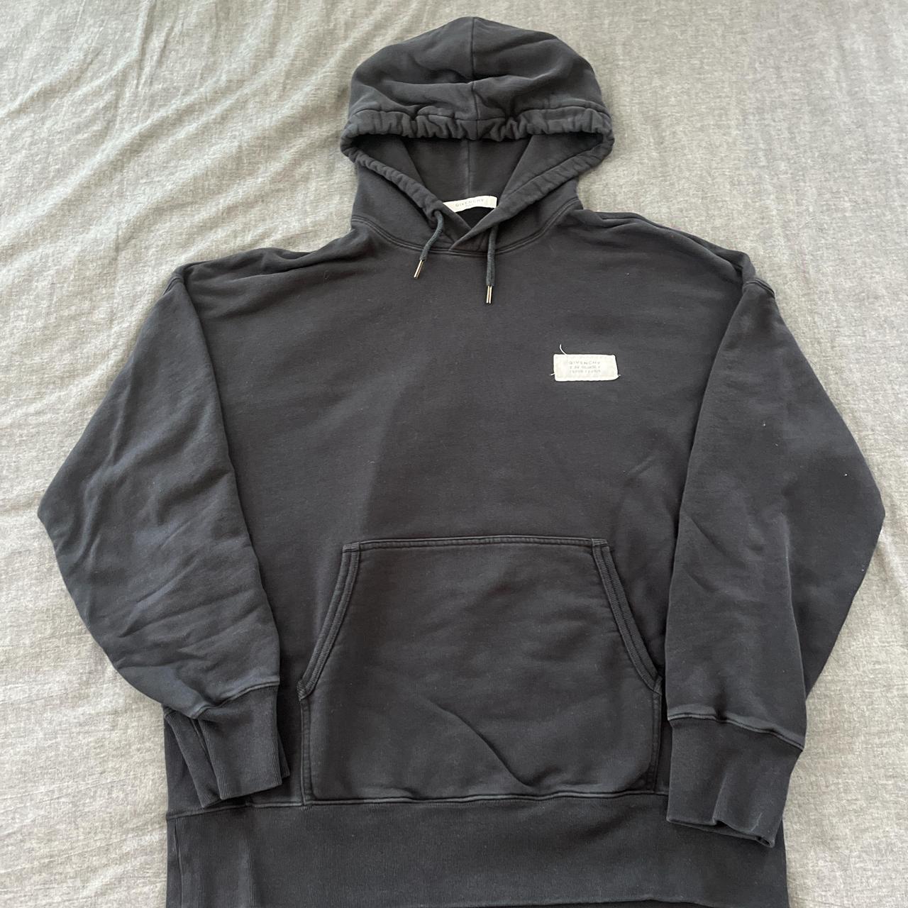 Large Black Givenchy Hoodie. Great condition and a... - Depop