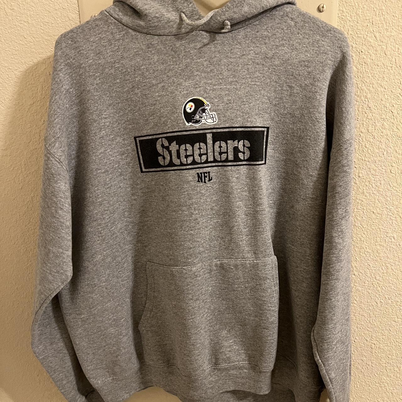 NIKE NFL PITTSBURGH STEELERS MENS THERMAL HOODIE - Depop