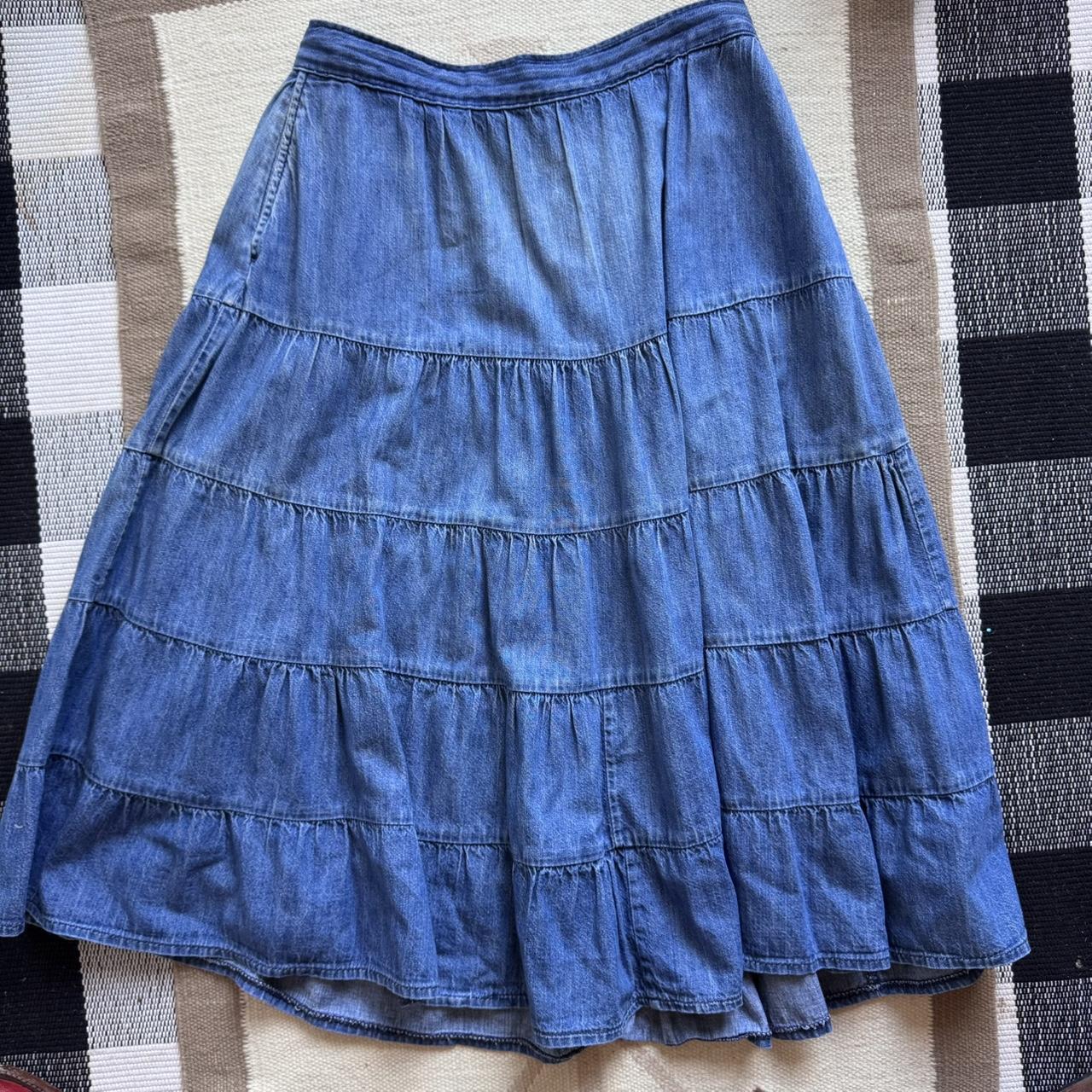 Landlubber Women's Skirt - Blue - S – Vintage 70’… - image 4
