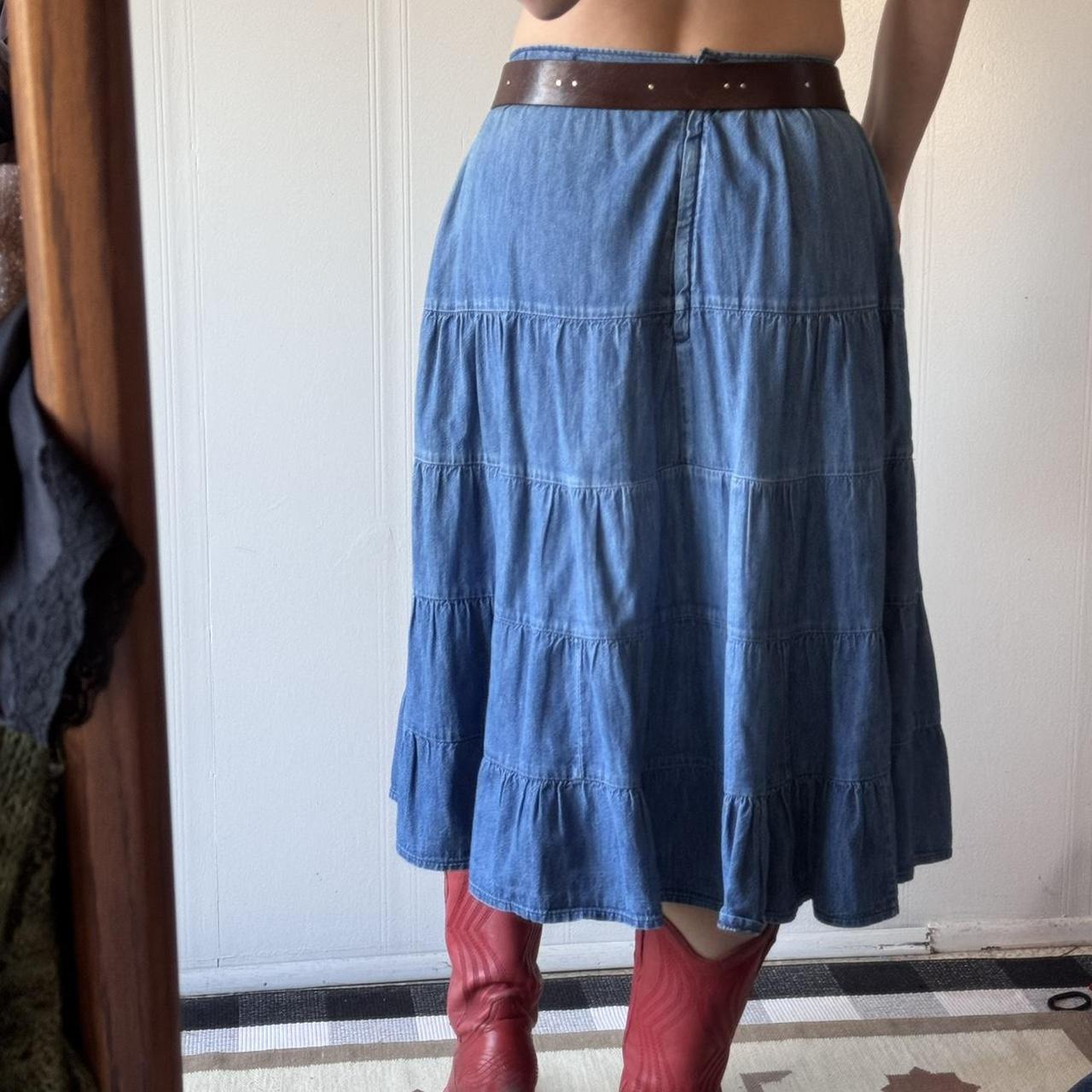 Landlubber Women's Skirt - Blue - S – Vintage 70’… - image 3