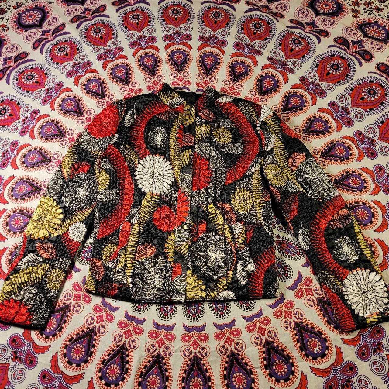 Ruby Rd. Women's Polyester Jacket - Black/Multi -… - image 1