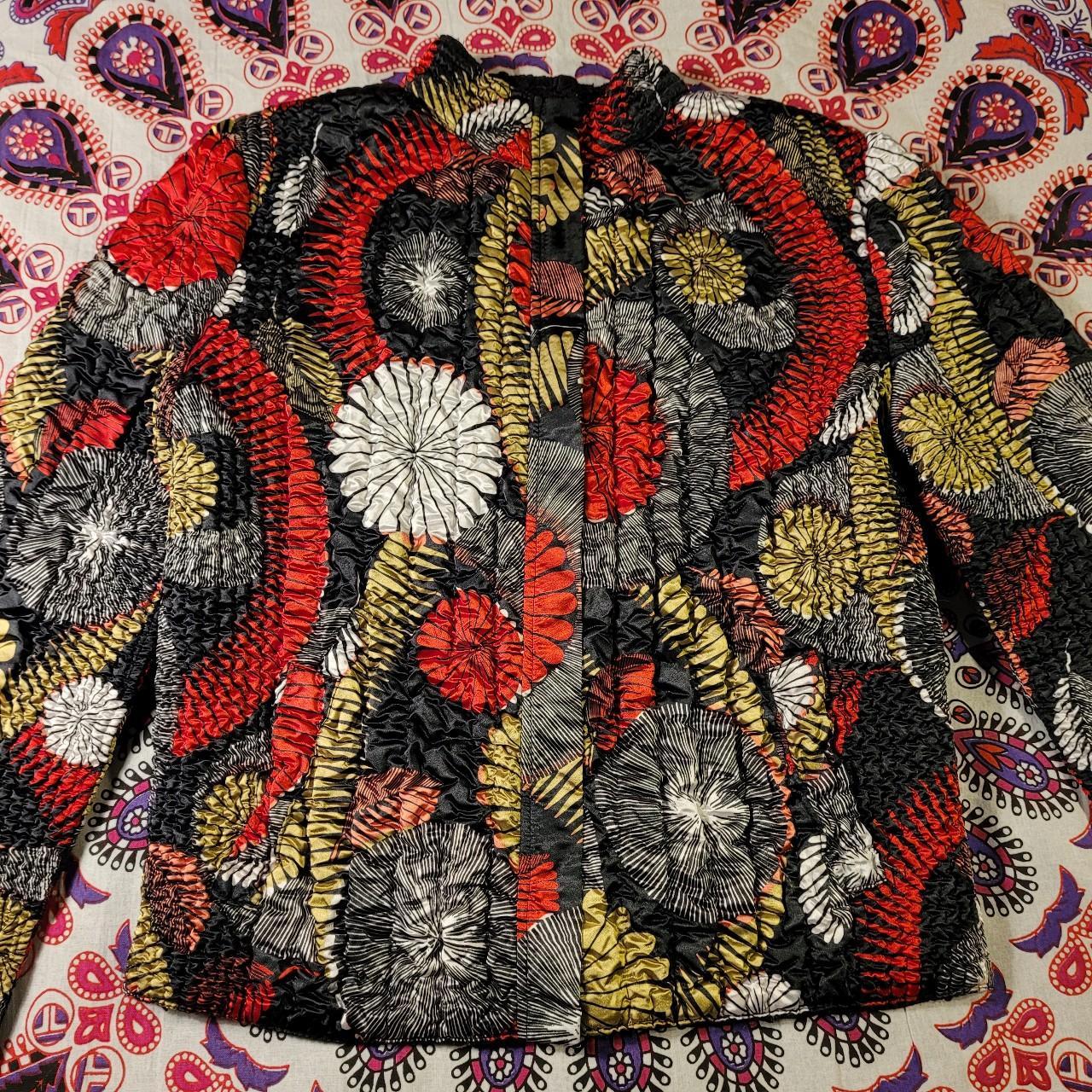 Ruby Rd. Women's Polyester Jacket - Black/Multi -… - image 2