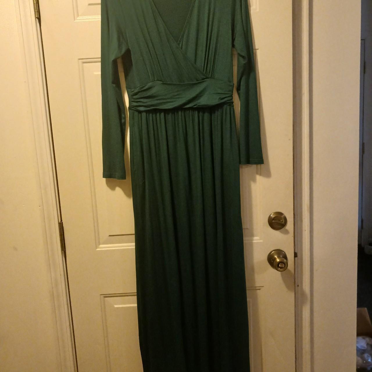 Women's Dress - Green - L – Ouges dress from Amaz… - image 2