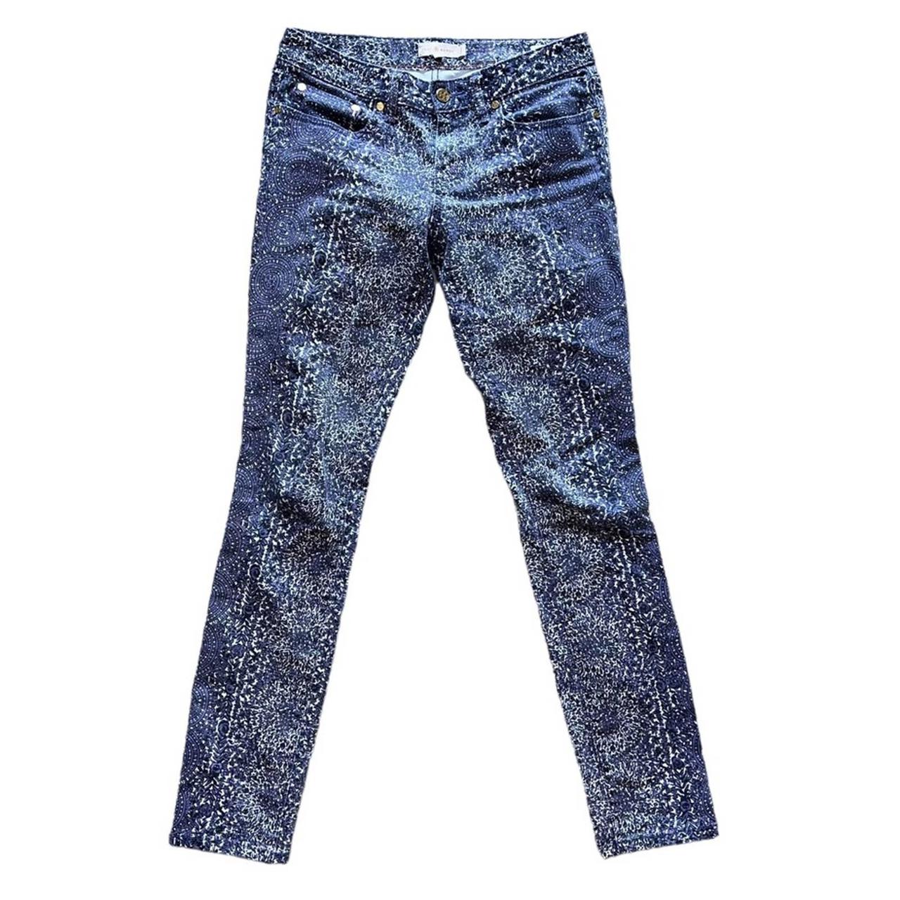 Tory burch discount floral jeans