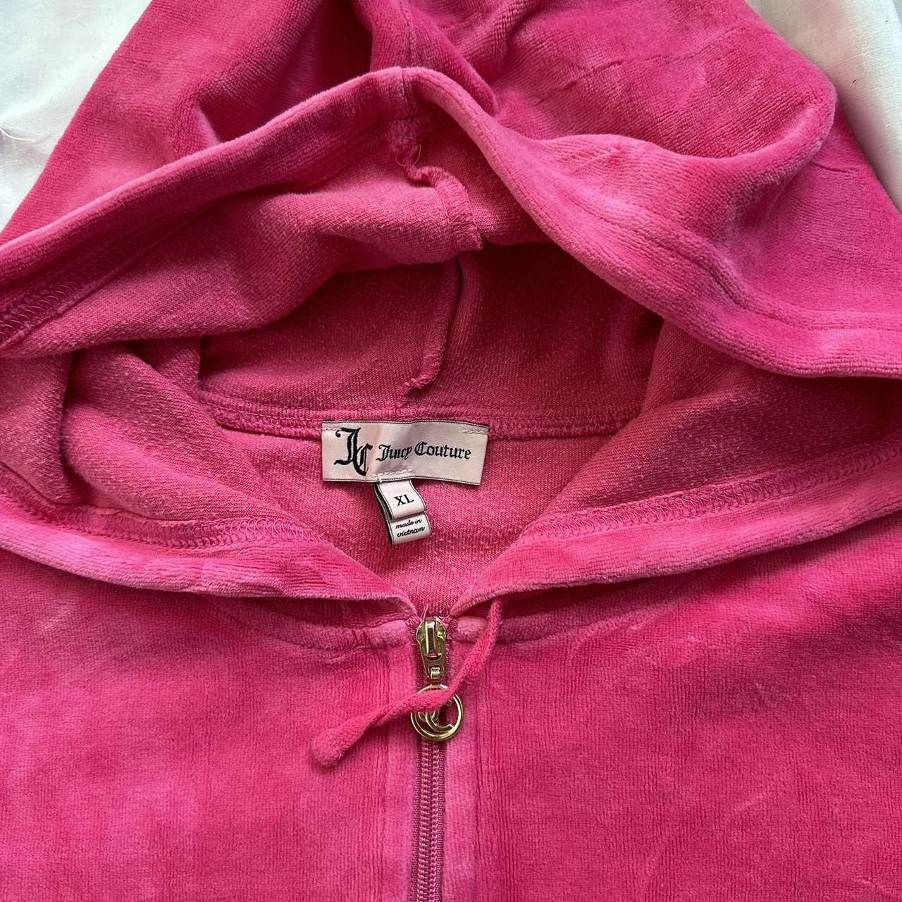 juicy couture tracksuit set Y2k velour pink juicy... Depop