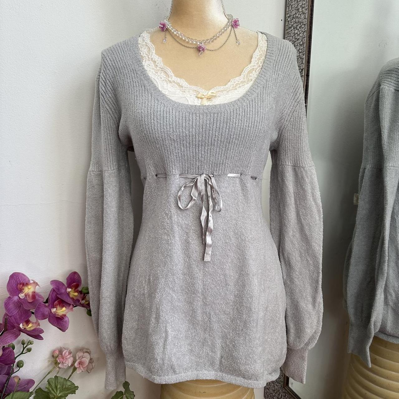 Absolutely gorgeous coquette dream gray lolita... - Depop