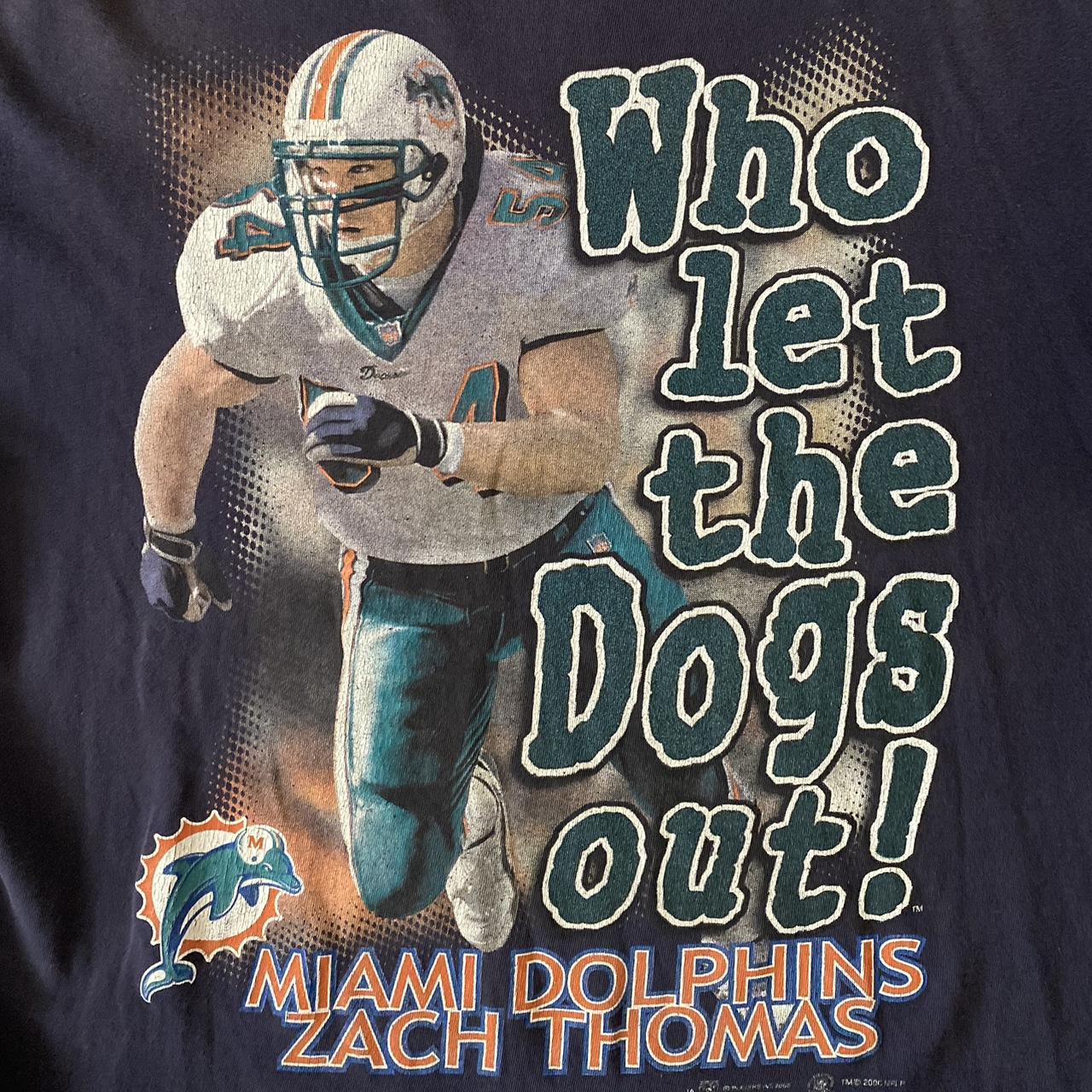 Vintage 2000 miami dolphins football shirt. Vintage - Depop