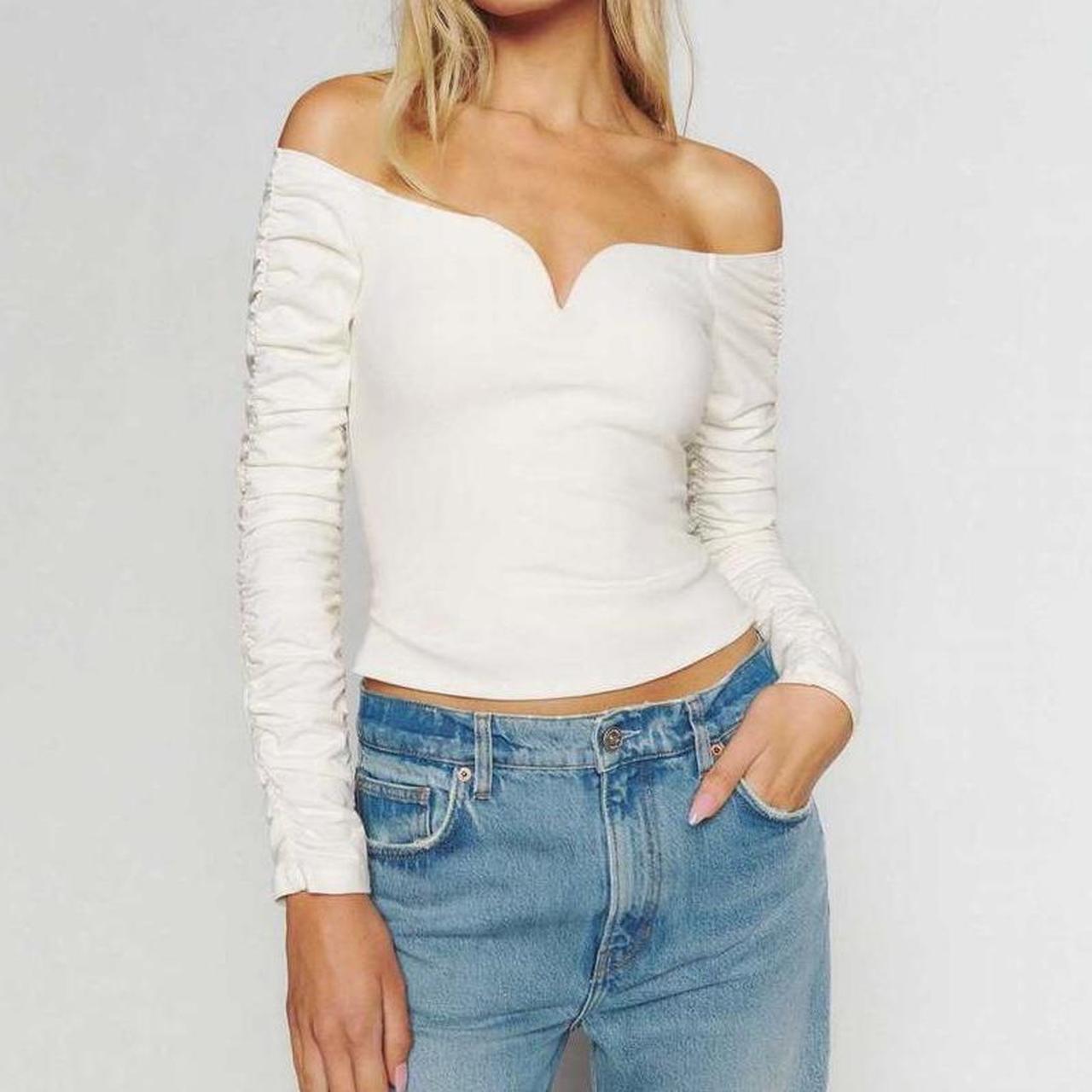 Reformation Off cheapest the Shoulder Top