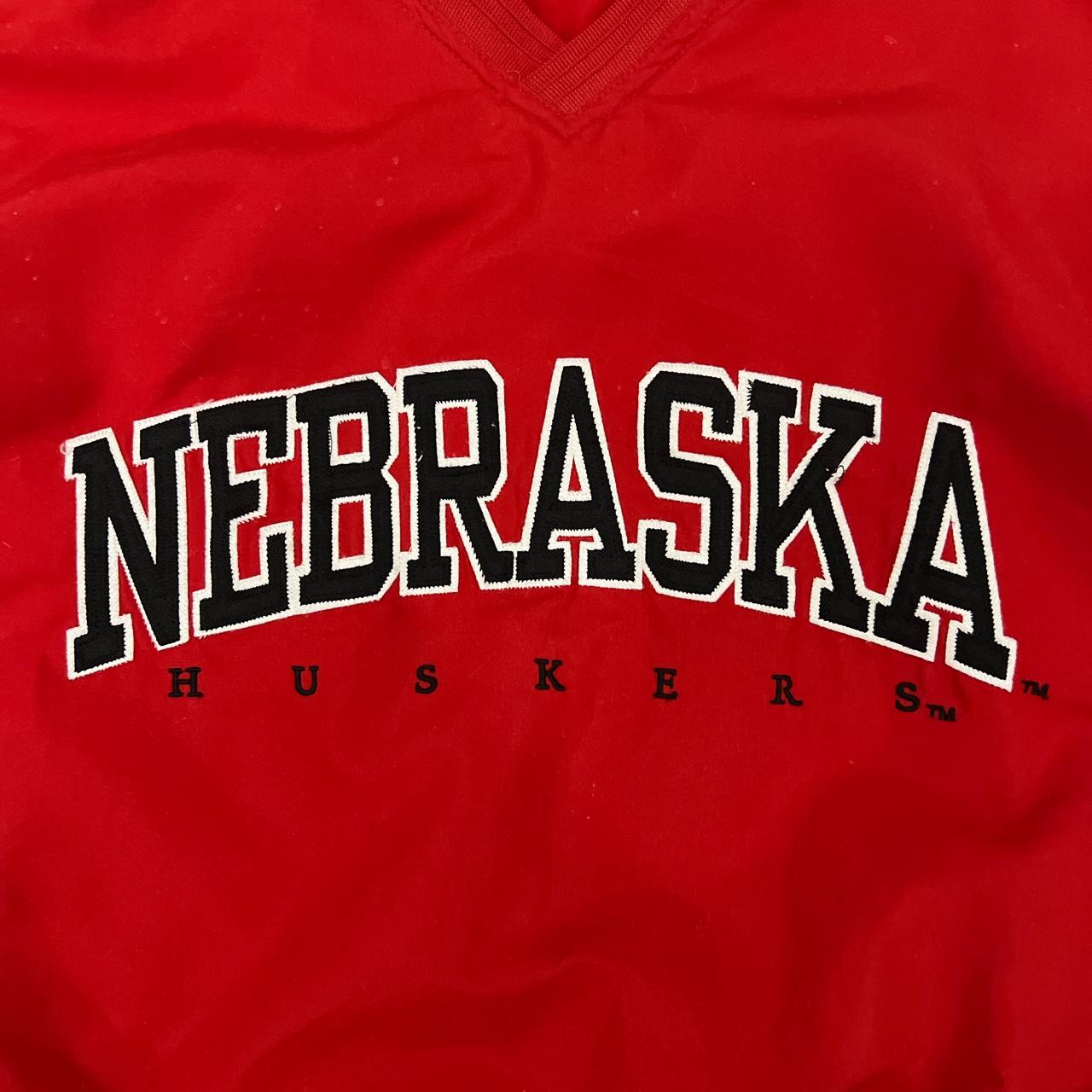 Vintage 2000s Nebraska Huskies Crewneck Size XL L:... - Depop