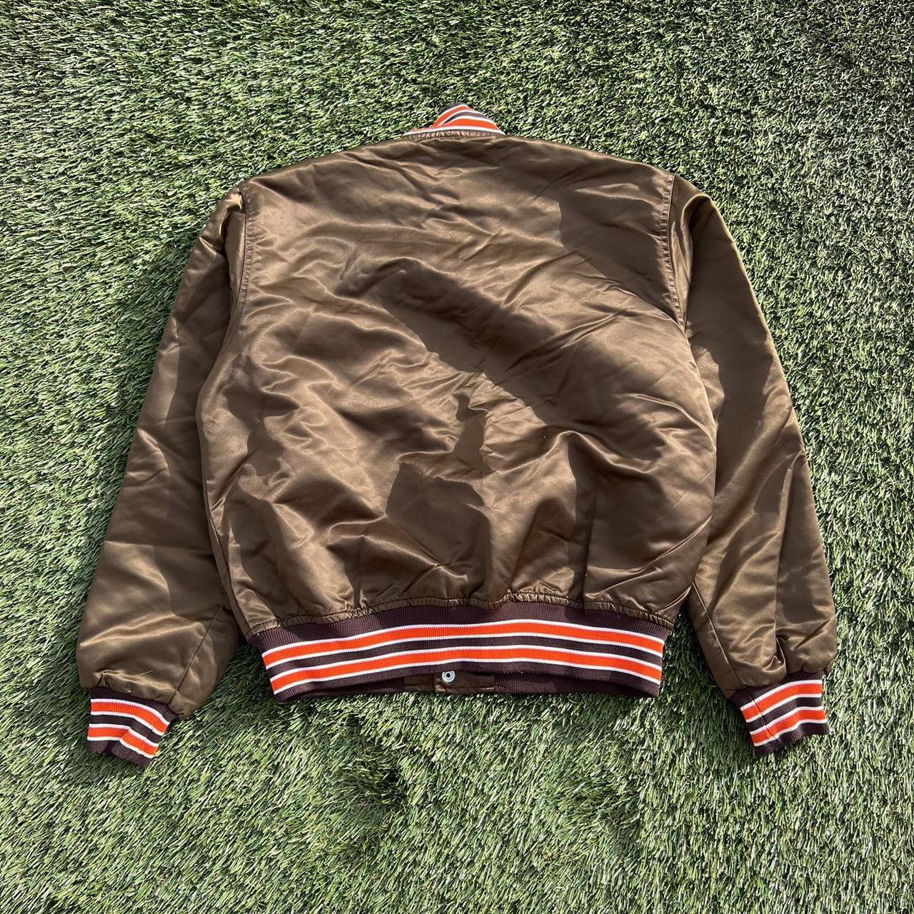 Vintage Cleveland Browns Bomber Jacket XXL Any - Depop