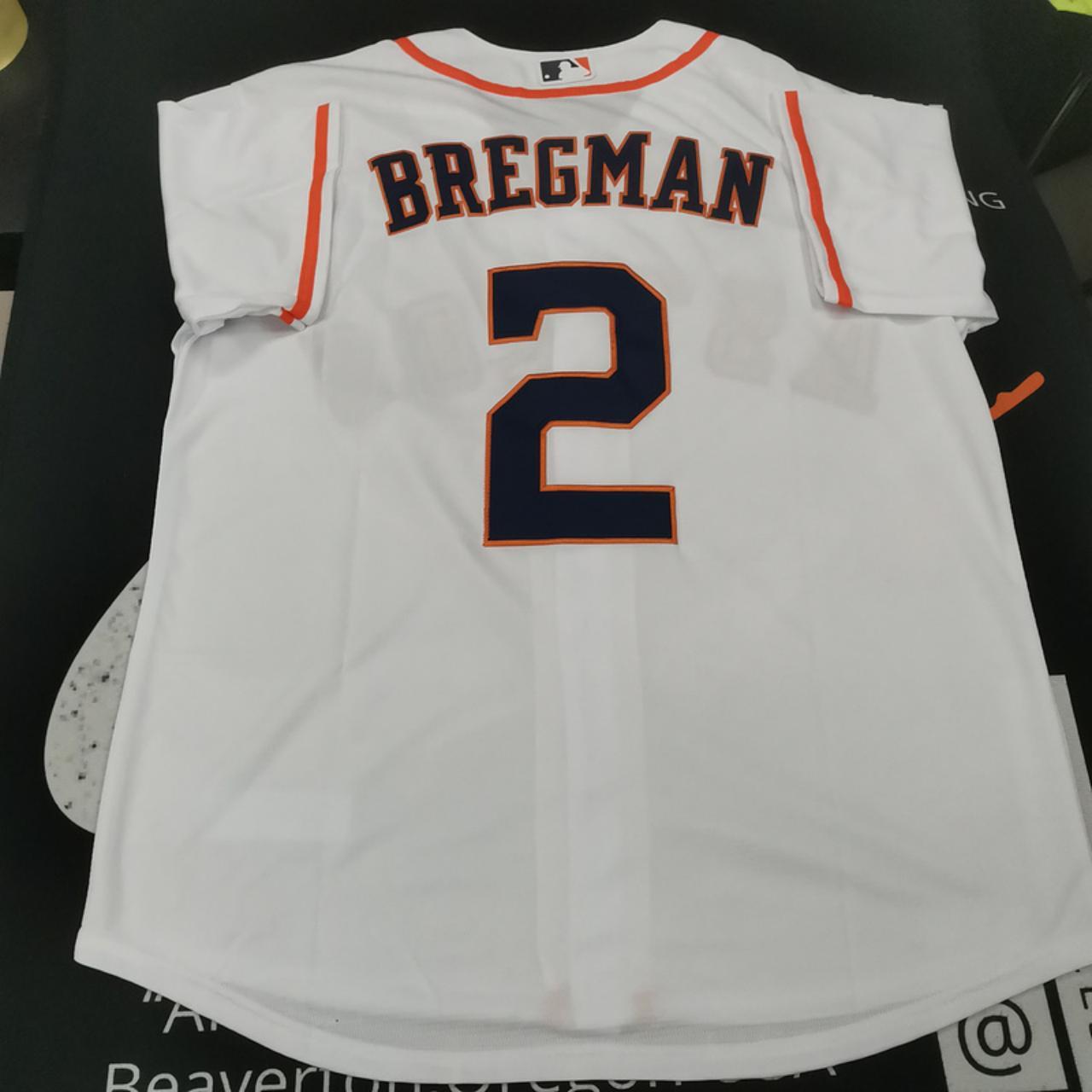 Vintage Astros Alex Bregman Jersey XXL PRE OWNED - Depop