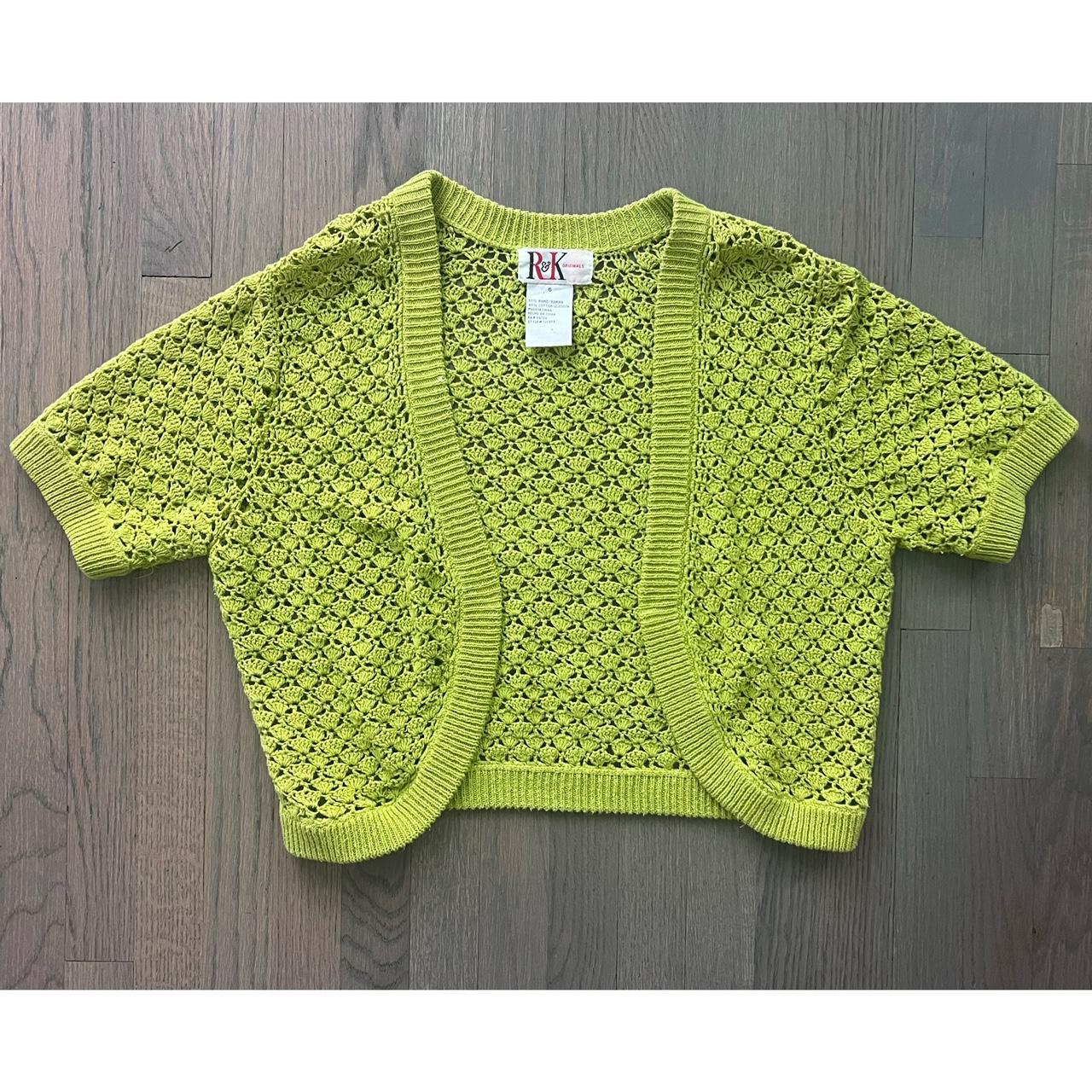 Lime green clearance bolero shrug