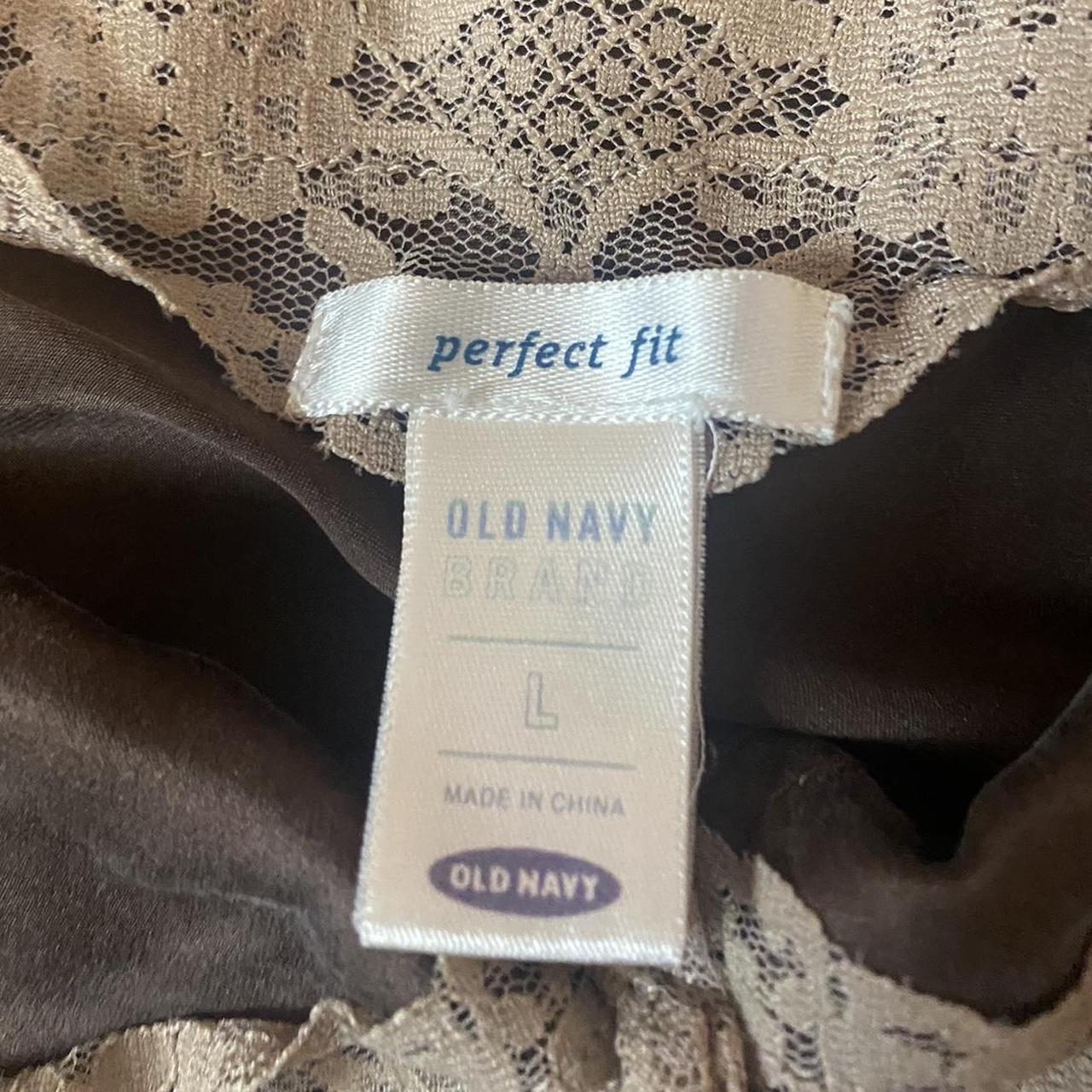 Old Navy Women's Tan and Brown Dress Depop