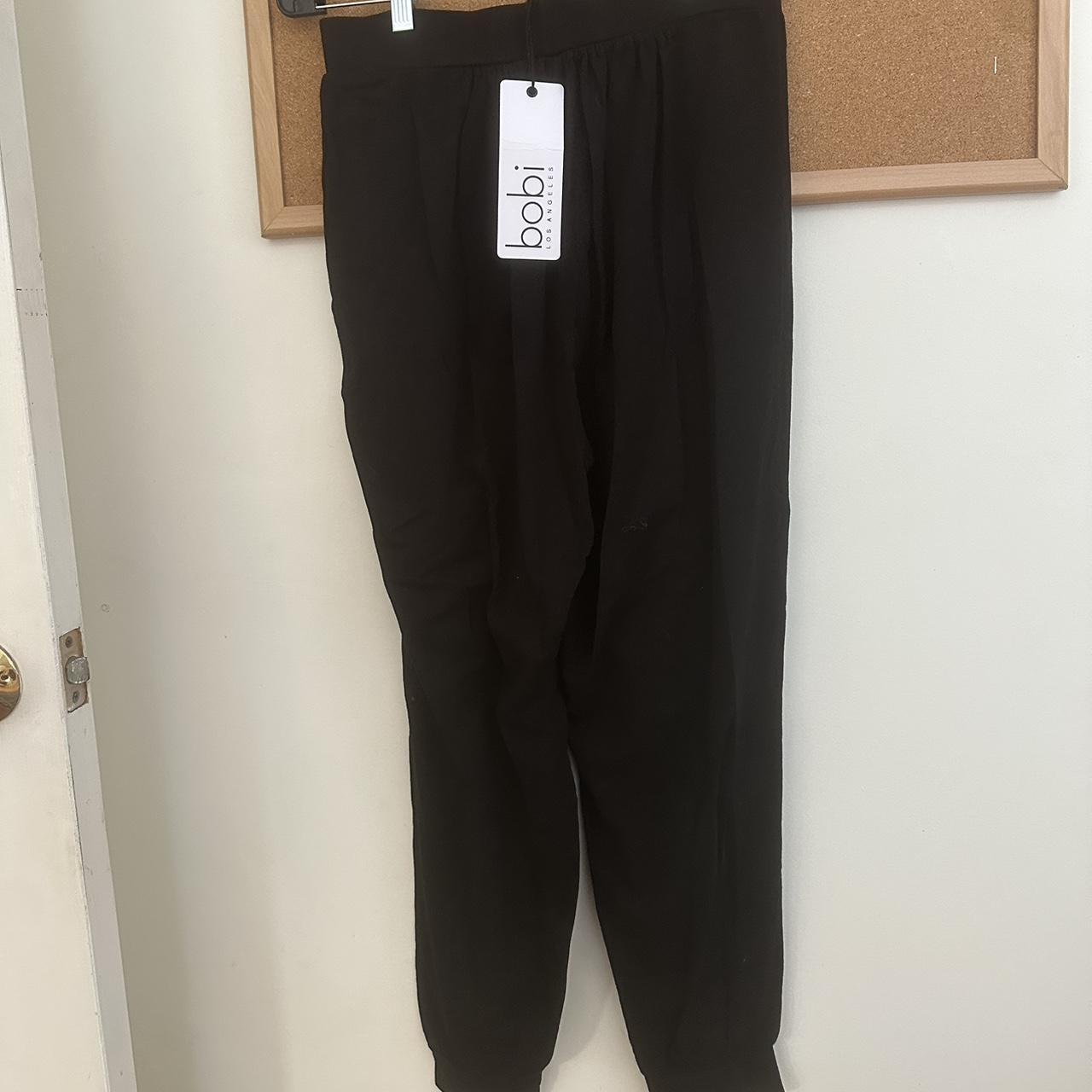 Bobi Jersey Jogger in Black Brand new with tags Depop