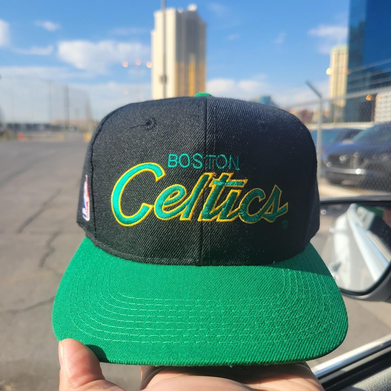 Vintage 90s sports specialties boston celtics hat - Depop