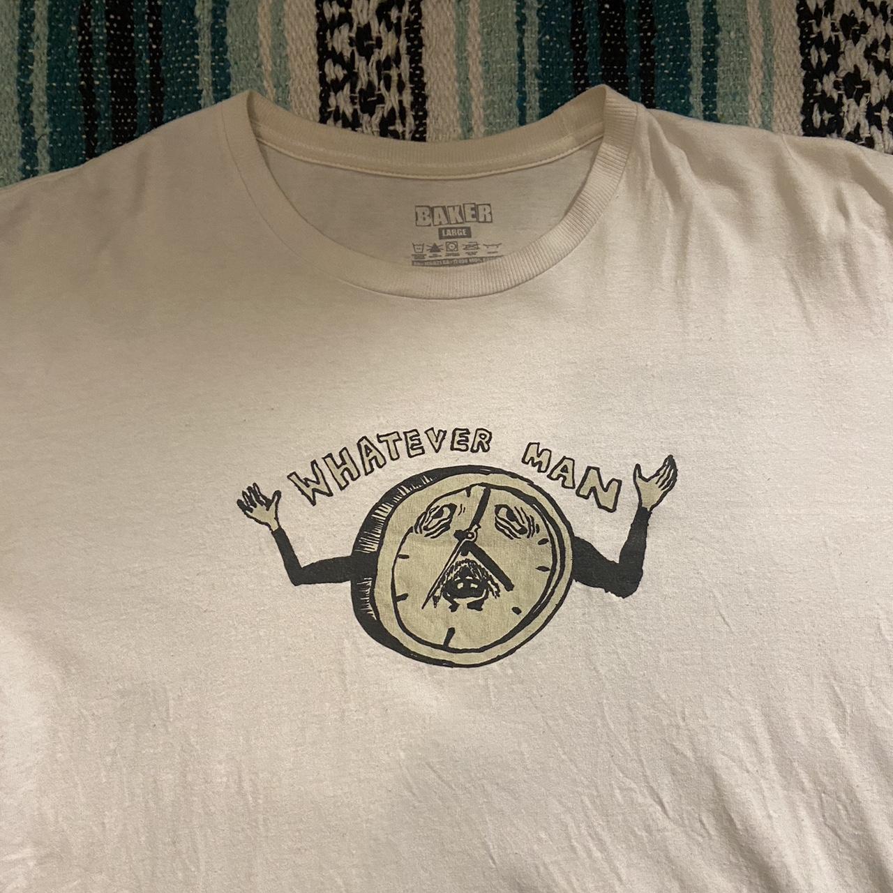 Baker skateboards, t shirt Size large skate... Depop